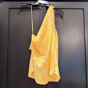 EUC Cinq a Sept one shoulder tank size medium